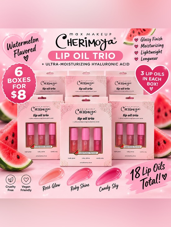 Cherimoya Other - 6 - 🍉 Cherimoya Watermelon Lip Oil Trio